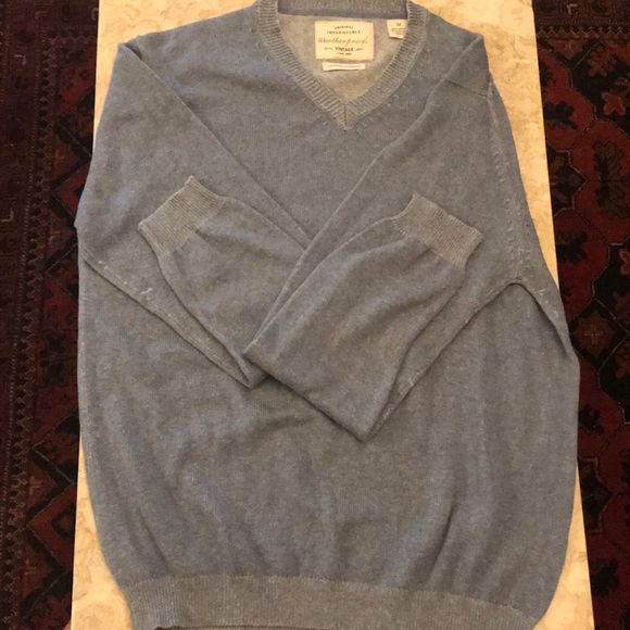 Men’s Cotton Cashmere Sweater - Picture 1 of 2